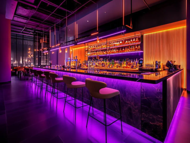 Bar salle de jeux